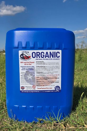 Picture of TEXAS PASTURE  PLUS ORGANIC ( 1 Gallon )